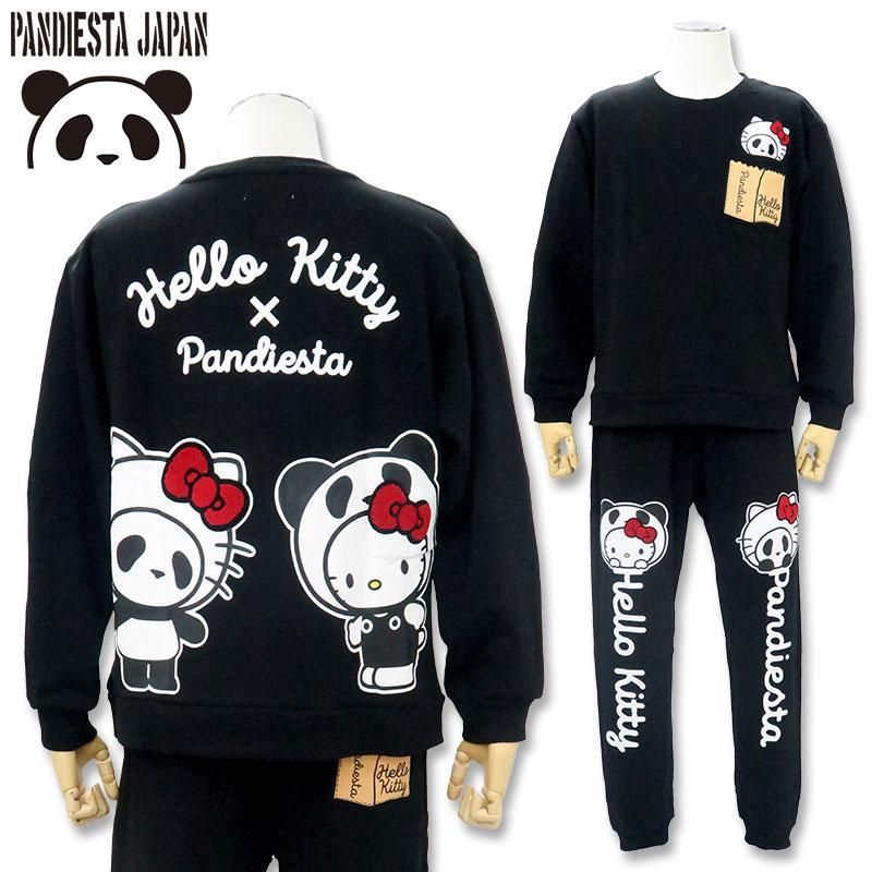 パンディエスタ×キティちゃんコラボ なりきりパンダ なりきりキティ