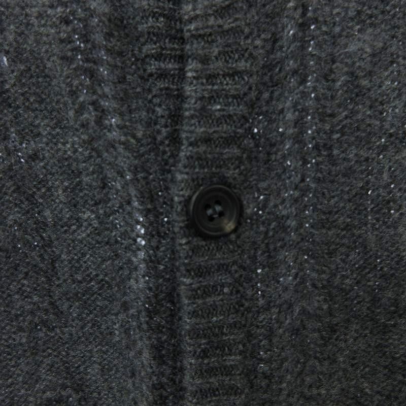 Paul Harnden 黒 長袖カーディガン M Paul Harnden 黒 長袖カーディガン M