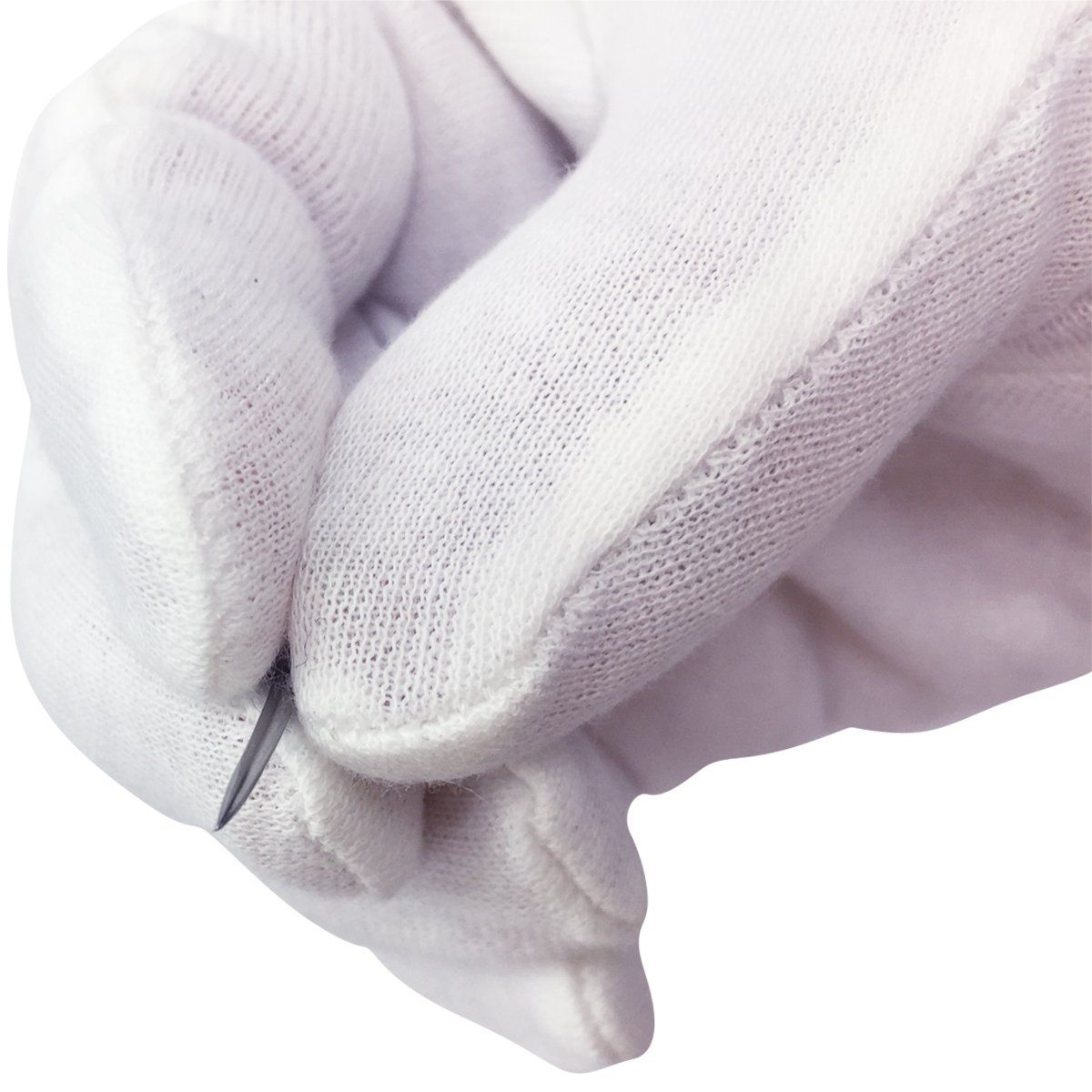  ACE スムス手袋 品質管理用 純綿 マチ無し 10ダース 120双入 Sサイズ AG 600 ホワイト プロテクター ラグビー