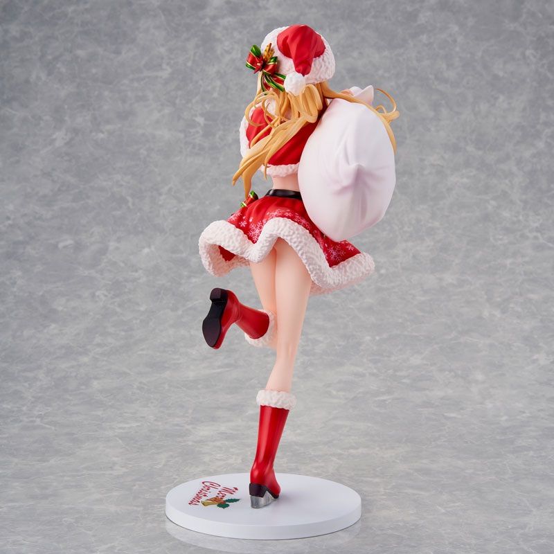 【中古】ユニオンクリエイティブ 森倉円 サンタ・ガール　フィギュア ユニオンクリエイティブ 森倉円イラスト サンタ・ガール