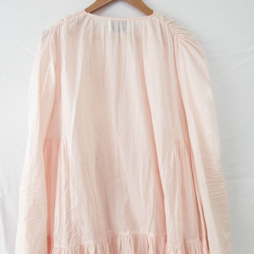 Merlette マーレット　フロントプリーツ チュニックワンピース merlette 美品 24SS Merlette マーレット MARTEL PLEATED