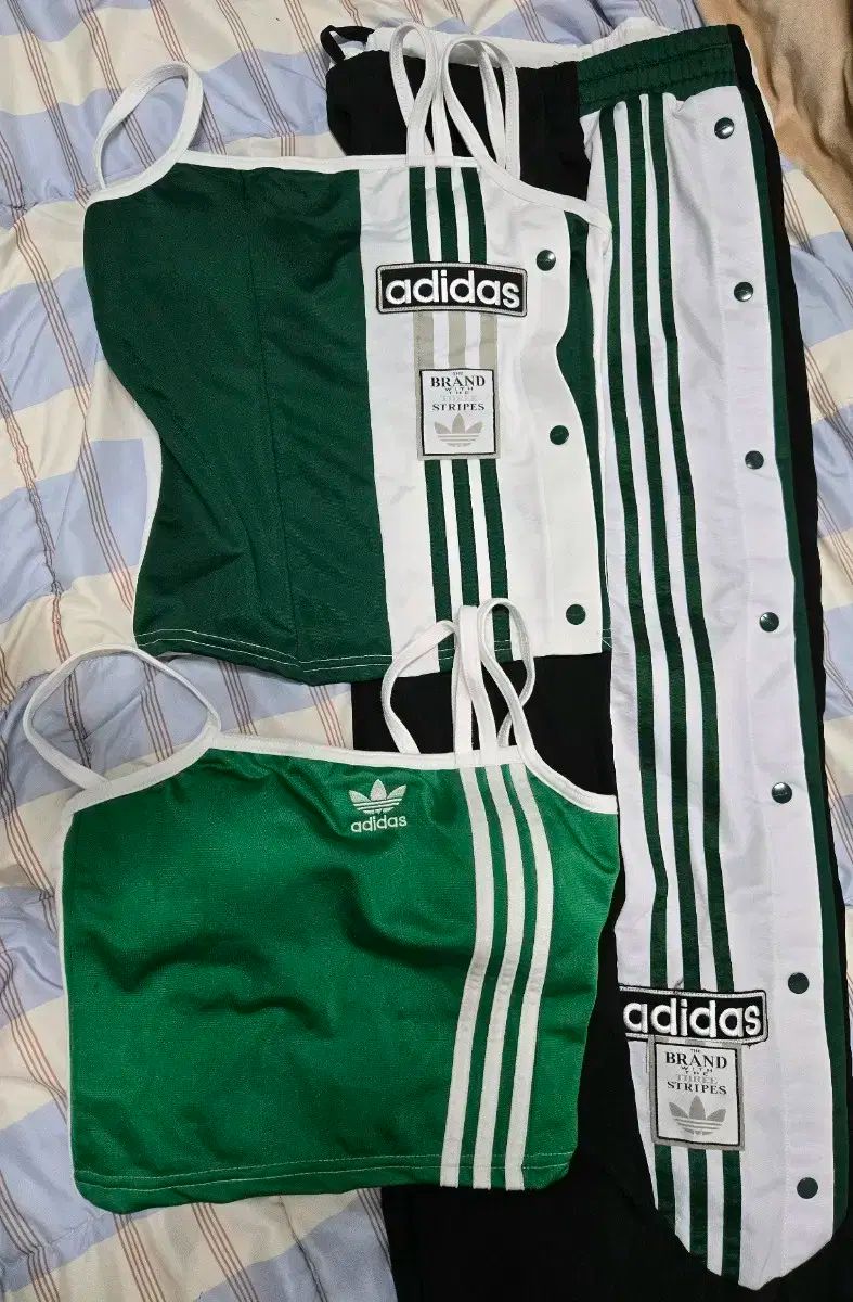 adidas アディダス グリーンブレイク セット グリーンバッチュ ＋ ベルト ロングタイ|