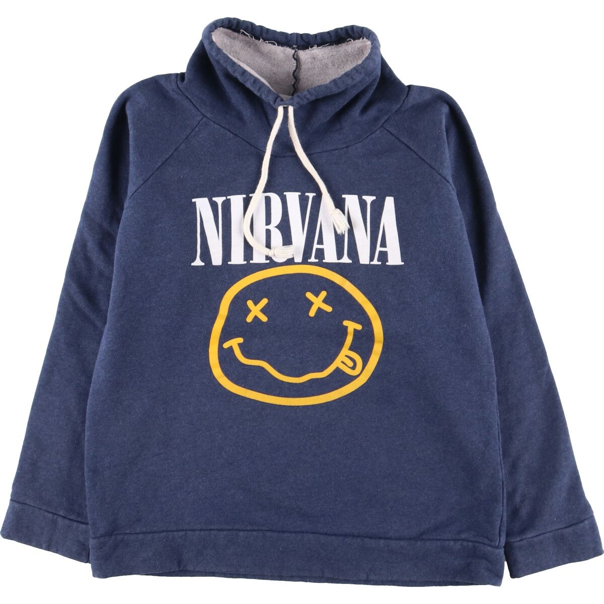 古着 NIRVANA ニルヴァ―ナ ハイネック バンド スウェットシャツ トレーナー メンズM/eaa377271