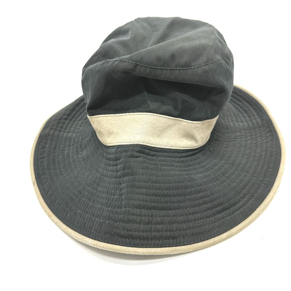 【新品未使用】HERME エルメス ポリナイロン バケットハット レザージップ 新品未使用】HERME エルメス ポリナイロン バケットハット