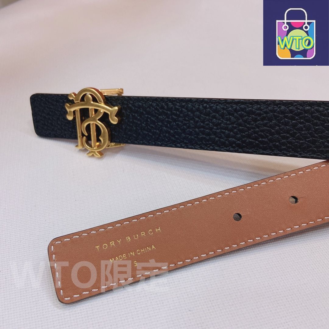 今日WTO】Tory Burch トリー バーチ ダブルフェイスベルト-1