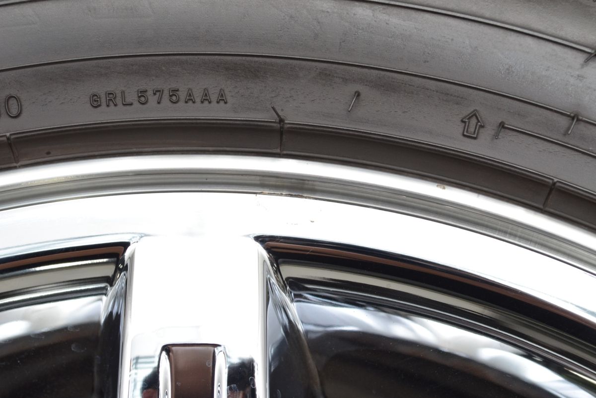 スタッドレス クライスラー 300C 純正 18in 7.5J 24 グッドイヤー アイスナビ SUV 225 60R18 品番 04782489AA Chrysler 300 FFCRYSTALESIA_COM