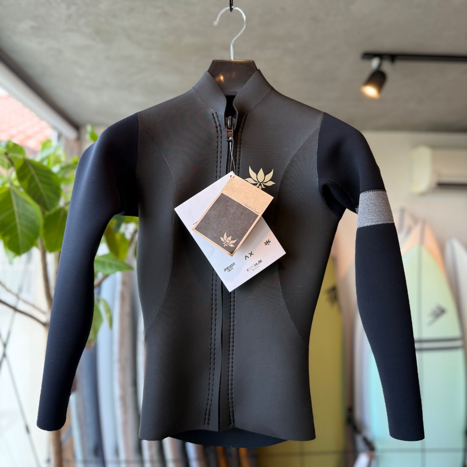 ♥ サーフィン ウエットスーツ ラバー 袖部ジャージ タッパー ジャケット SSモデル AXXE AXXEClassic アックスクラシック WOMEN M 2mm 日本製