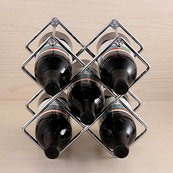 Anberotta ワインラック ホルダー 5本収納 シャンパン ボトル ケース