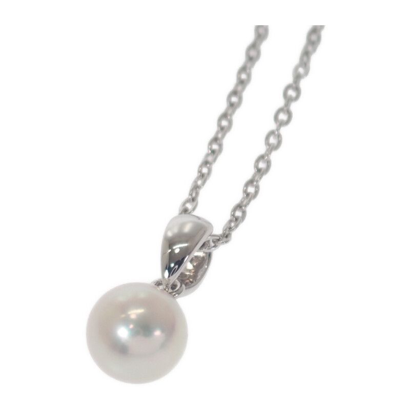 ミキモト MIKIMOTO パール ペンダント ネックレス シルバー925