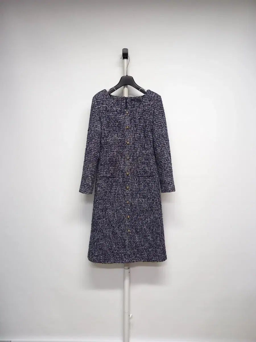 新 ORR オル 秋冬 ツイード ロング ONE PIECE 44 33