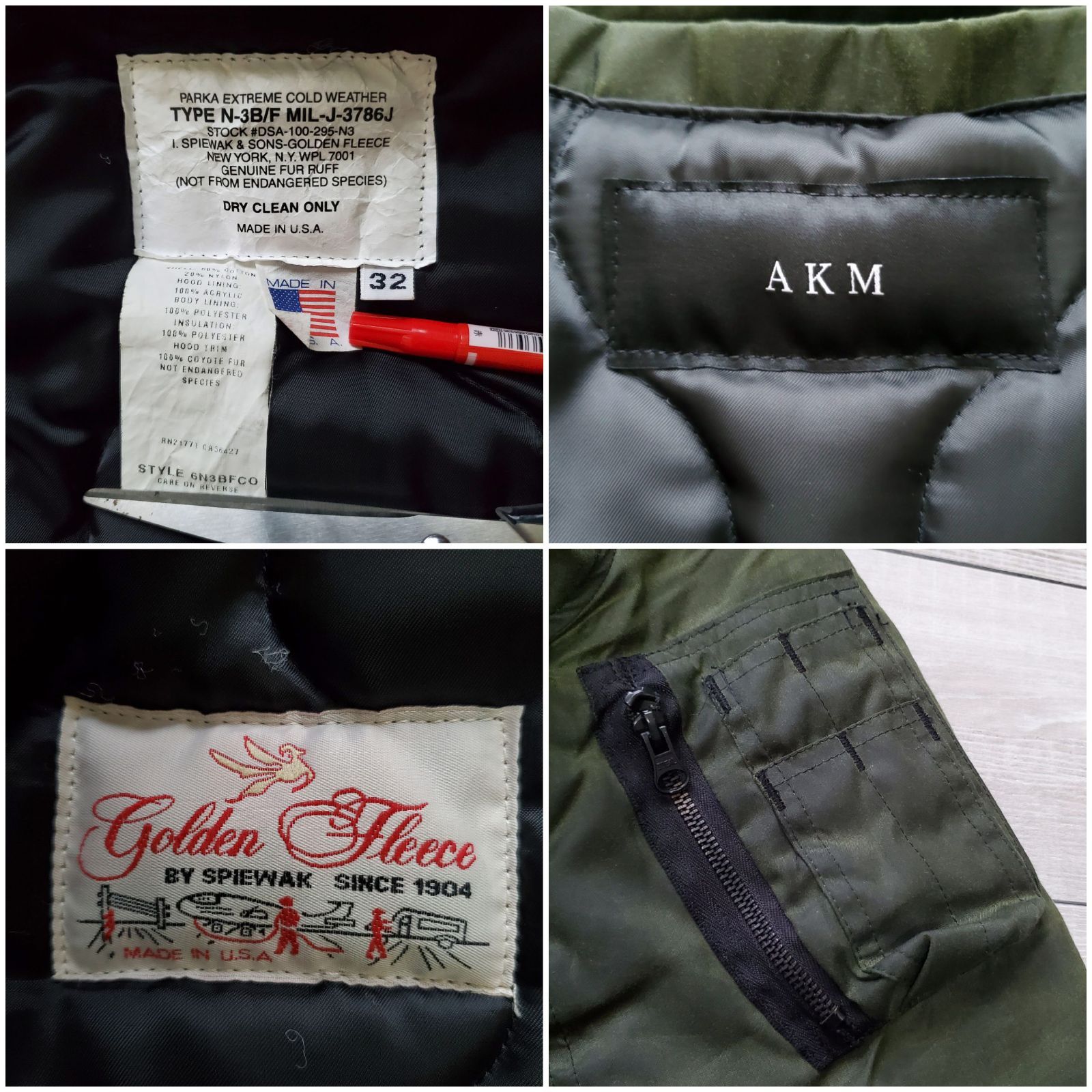 I.SPIEWAK&SONS Golden Fleece×AKM スピワック□USED 2011年 USA製 