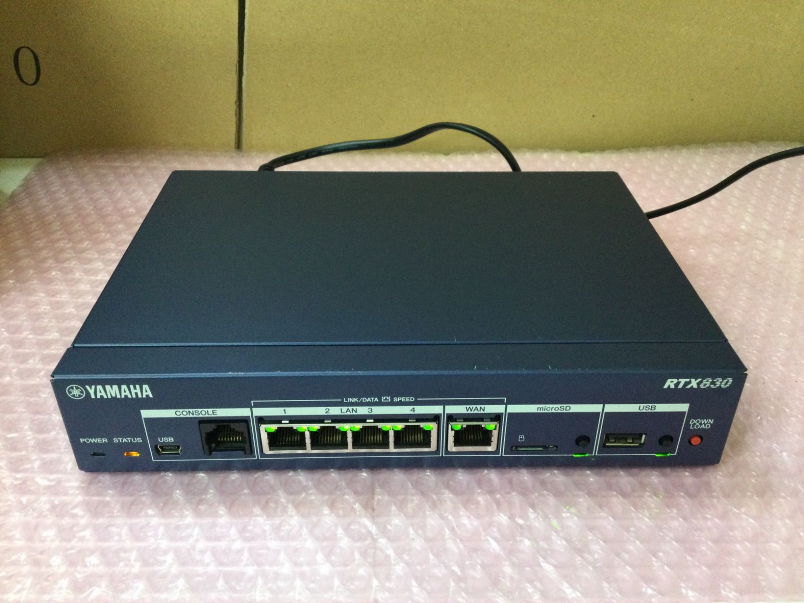 Yamaha RTX830 ルーター 『v196』