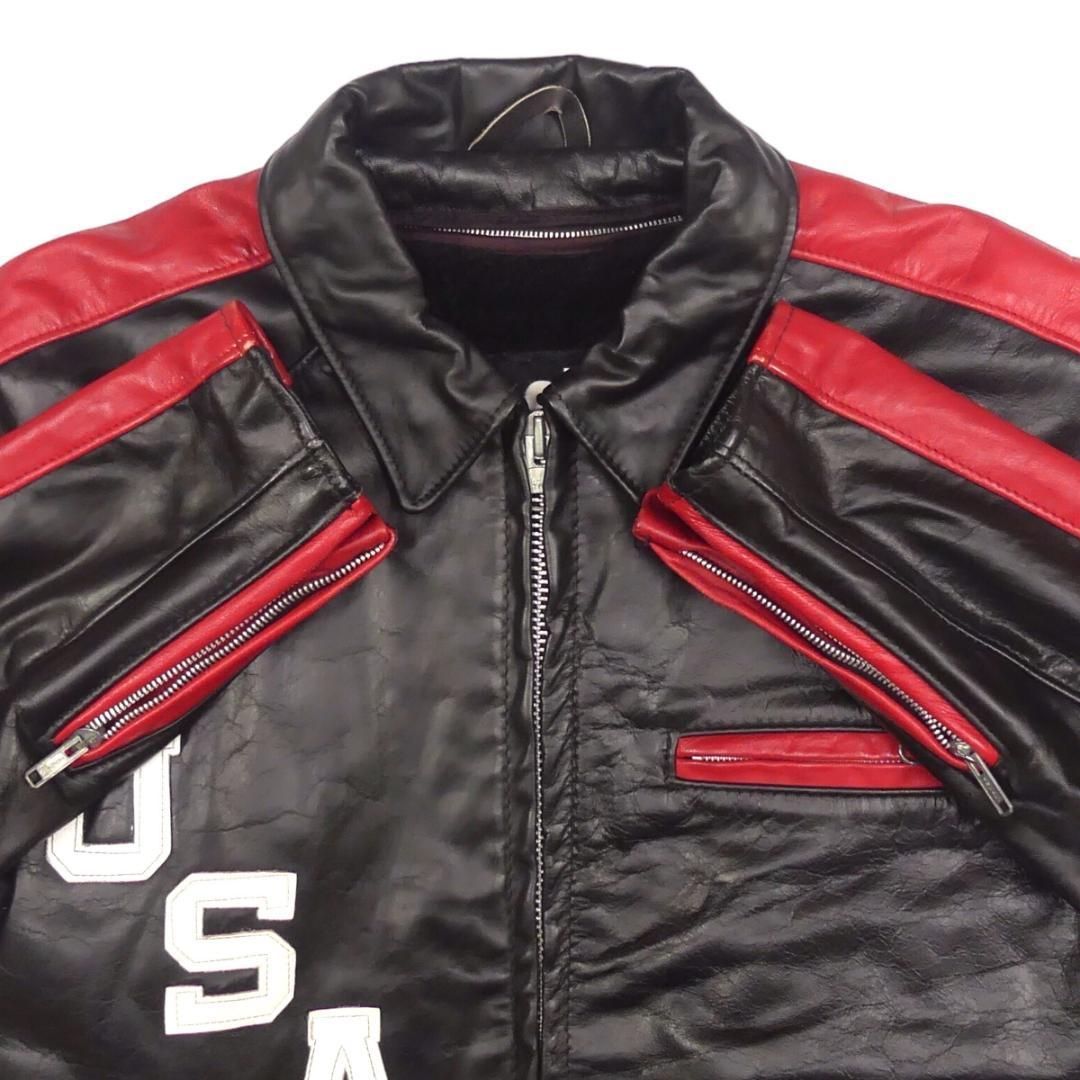 Schott ショット ライダースジャケット シングル 38 黒 NS380 - メルカリ