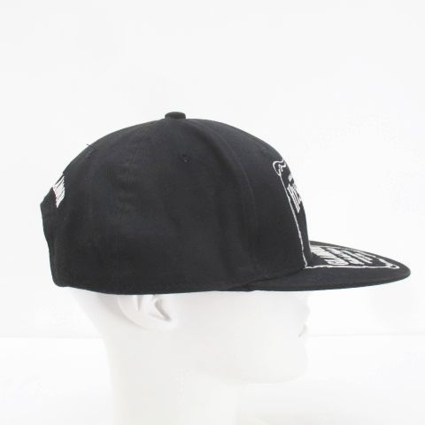 ヒステリックグラマー HYSTERIC GLAMOUR 帽子 キャップ FREE 黒