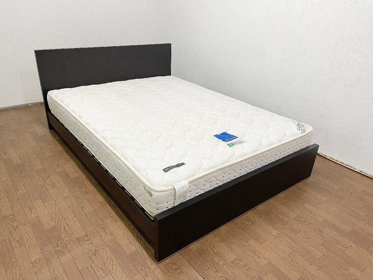 ●アクタス ACTUS ドリームベッド クイーンサイズ ベッドフレーム マットレスセット ドリーミー967 F1N DX 展示品 C 貝1229