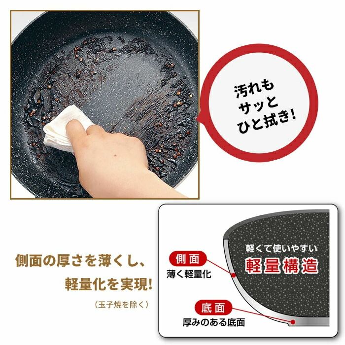 いため鍋 ふた付