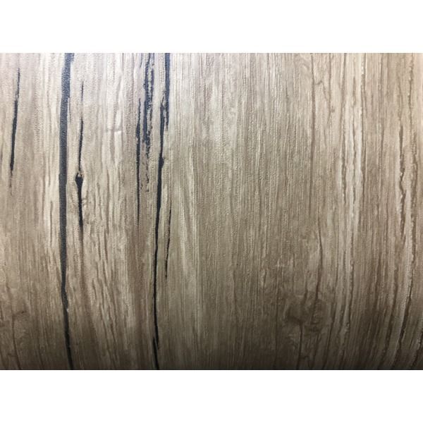 超厚手 壁紙シール 壁紙シート 4.5畳天井用 W-WA312木目 ライトブラウン 26枚組 premium ウォールデコシート