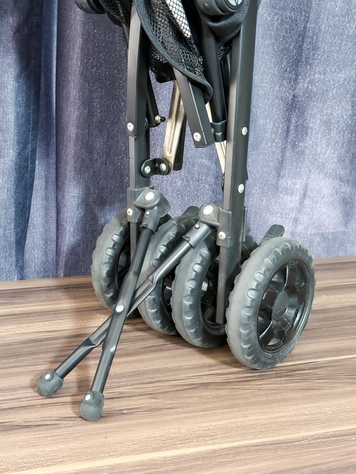 ベビーカー JBU-19058BKXGREY 折りたたみ式 軽量 コンパクト