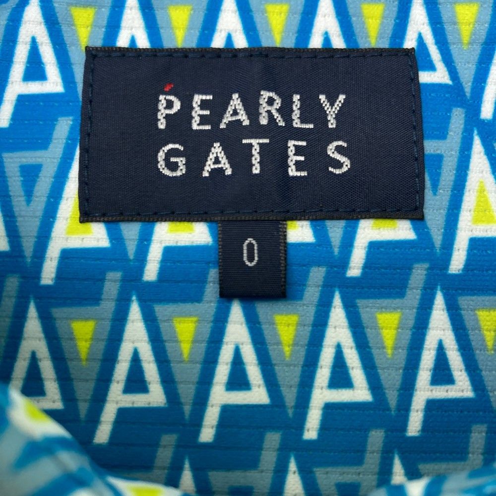 PEARLY GATES 超美品 ポロシャツワンピース 水色 パーリーゲイツ