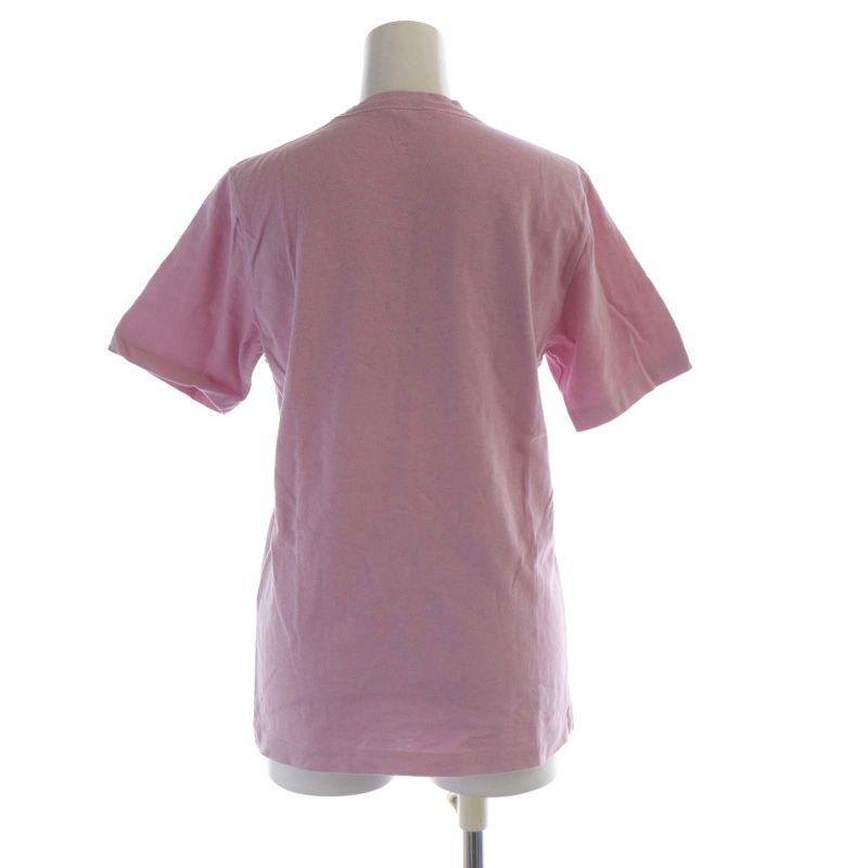 45r 長袖Tシャツ (大きめサイズ ) ピンク 45rpm 45R超ガーゼの908クルーネックTシャツ: WOMEN｜45R