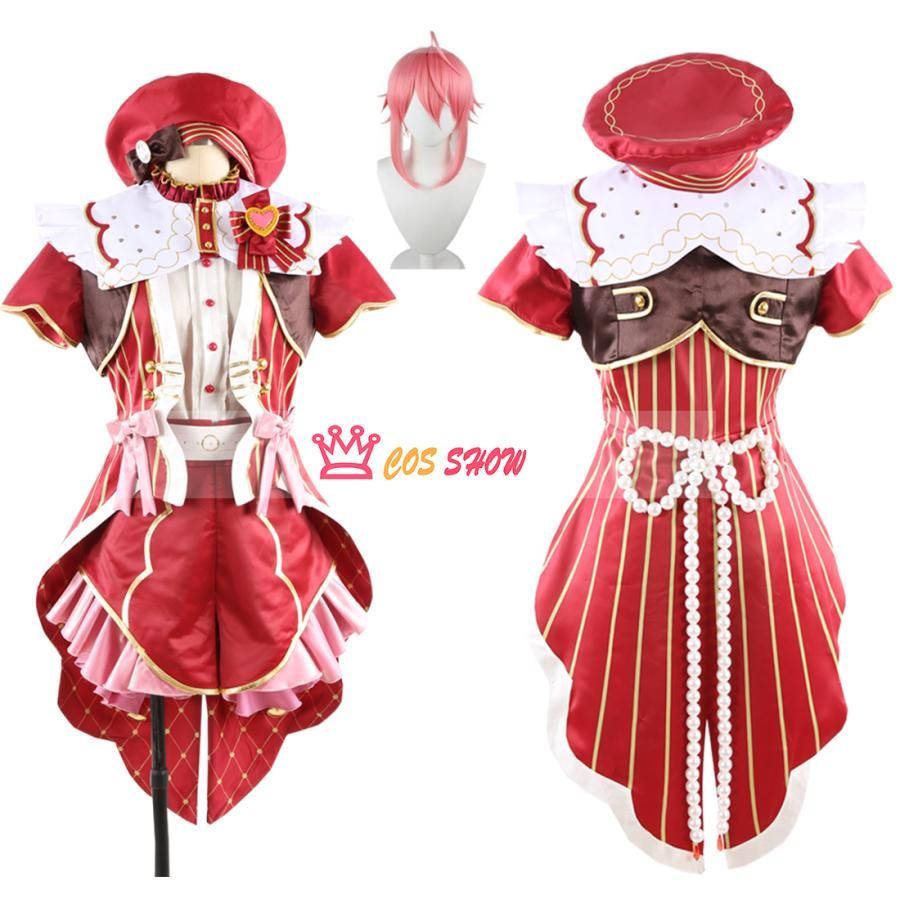 あんさんぶるスターズ! あんスタ 誰かの目標点 姫宮桃李 ひめみやとうり コスプレ衣装 cosplay 仮装 帽子付き オーダーメイド製作 イベ