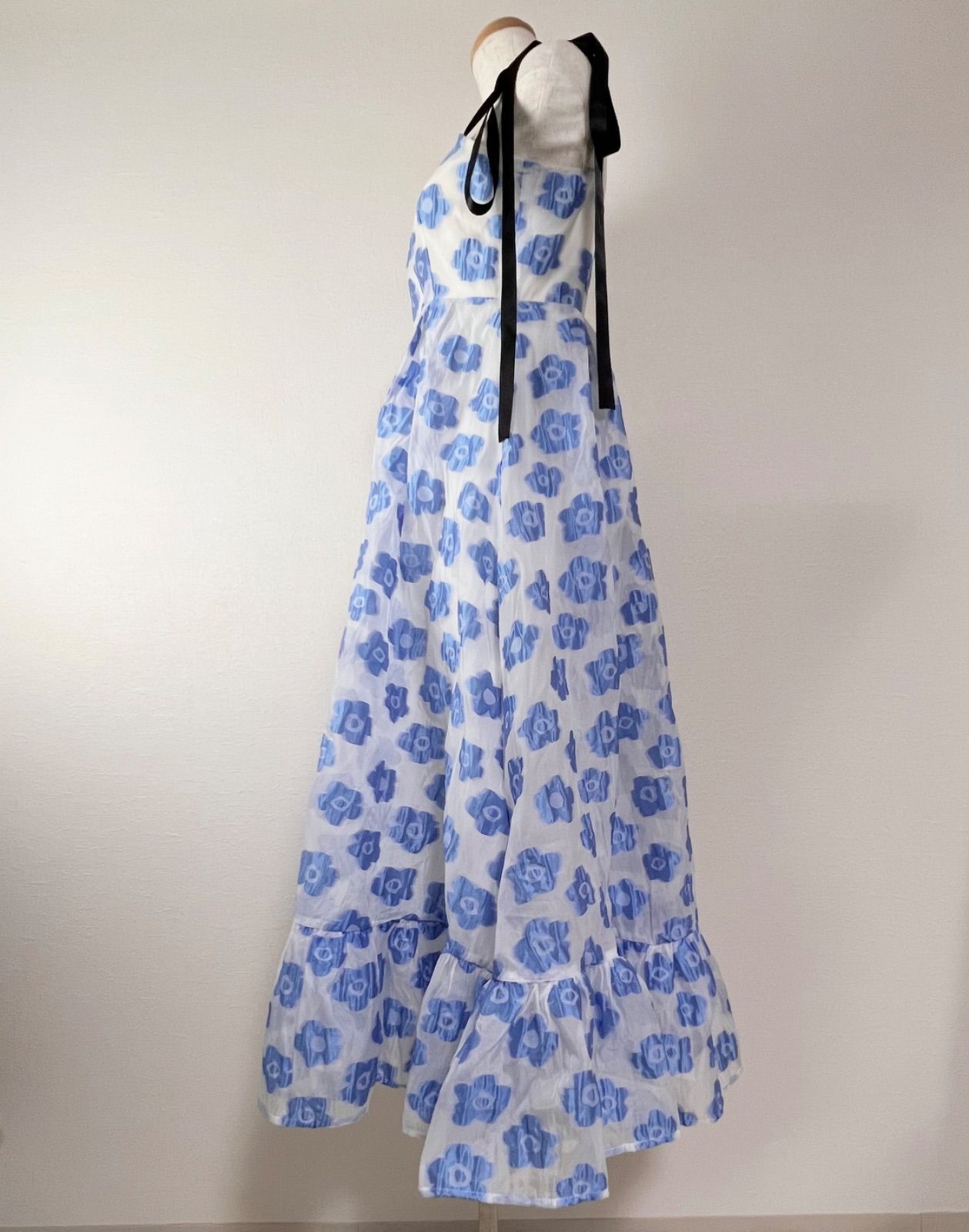 sister jane シスタージェーン ワンピース 花柄 青