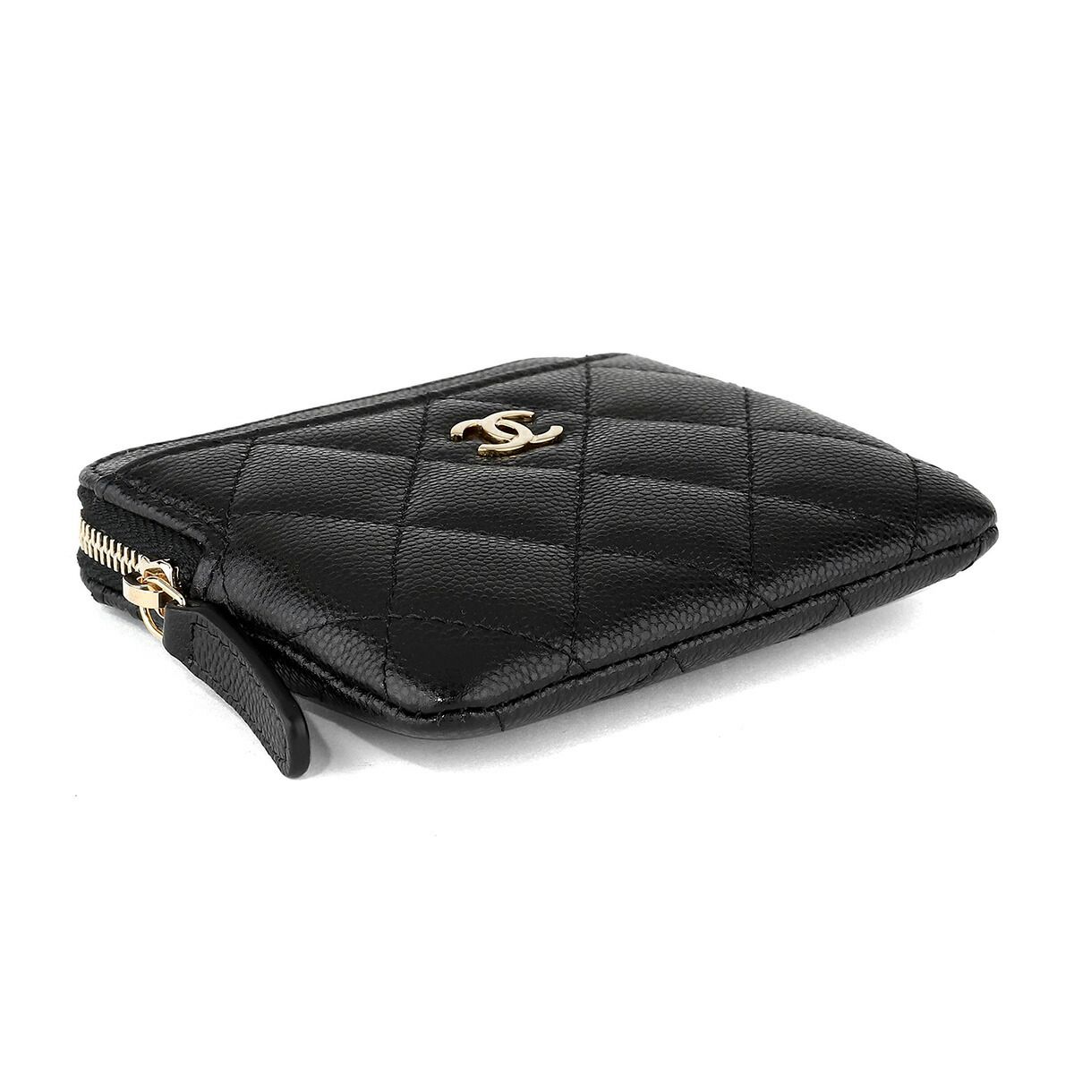 CHANEL(シャネル) / コインケース/レザー/BLK/レディース