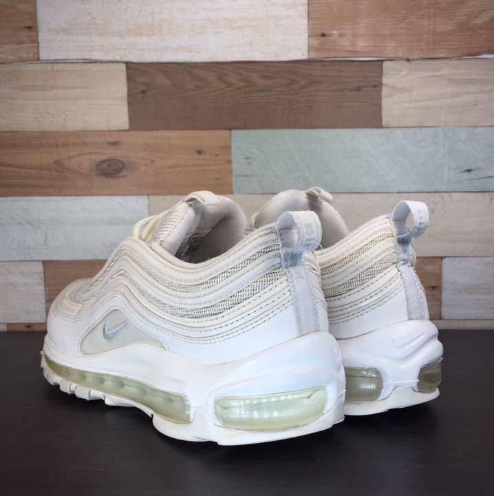 NIKE AIR MAX 97 エア マックス 97 ホワイト 白 レディース ナイキ スニーカー 24.5 cm U08841 NIKE AIR MAX 97 エア マックス 97 ホワイト 白 レディース ナイキ スニーカー 24.5 cm U08841