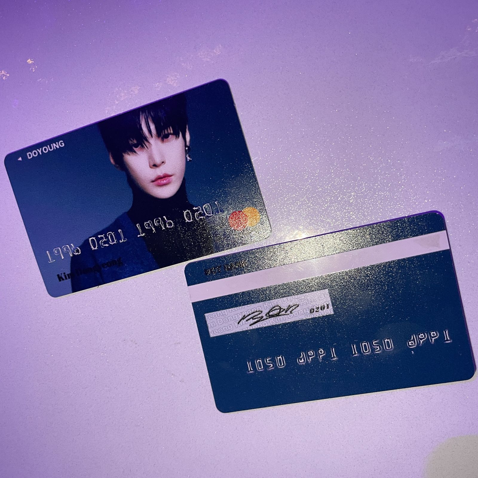 NCT ドヨン 2024 センイルセット クレカ風PVCカード NCT127 NCTDREAM