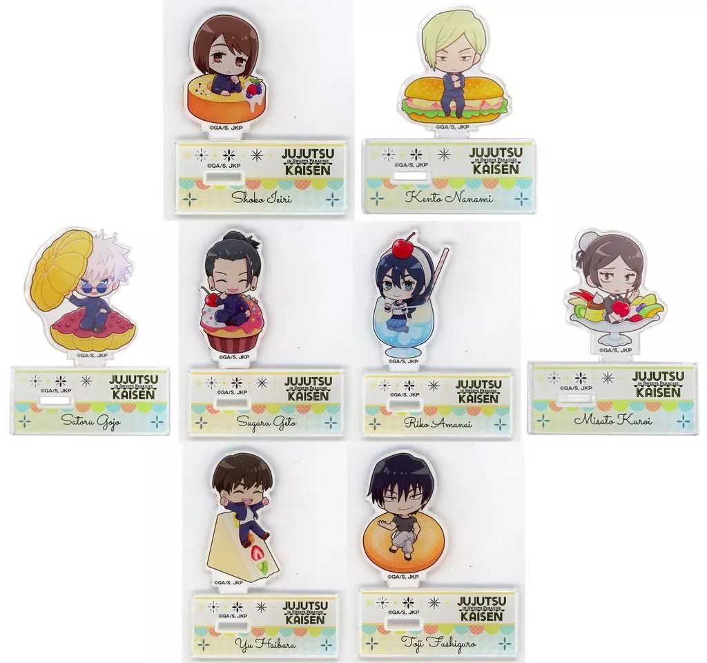 中古】アクリルスタンド・アクリルパネル 全8種セット 「呪術廻