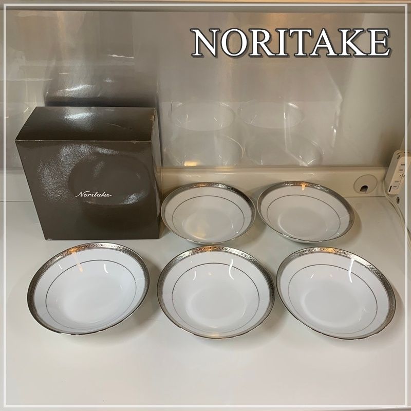 ノリタケ　のりたけ　プレート皿　深皿　5皿セット ノリタケのりたけプレート皿深皿5皿セット