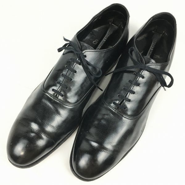 試着交換OK！60s-70s?Vintage 　Edgerton/エジャートン　プレーントゥ/ビジネスシューズ〈黒/BLACK/ブラック〉size8/26.0程度　/メンズ//men's 菅NO.WZB-214 試着交換OK！60s-70s?Vintage Edgerton/エジャートン プレーントゥ