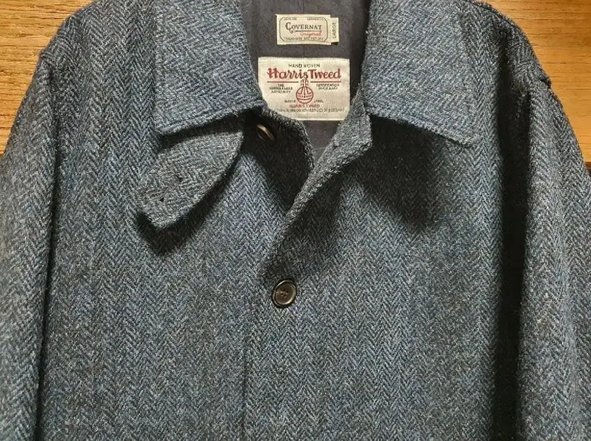 [新品,未使用]コンパクトブルゾン 正規品 COVERNAT(カバーナット) ハリストウィード ウール 100