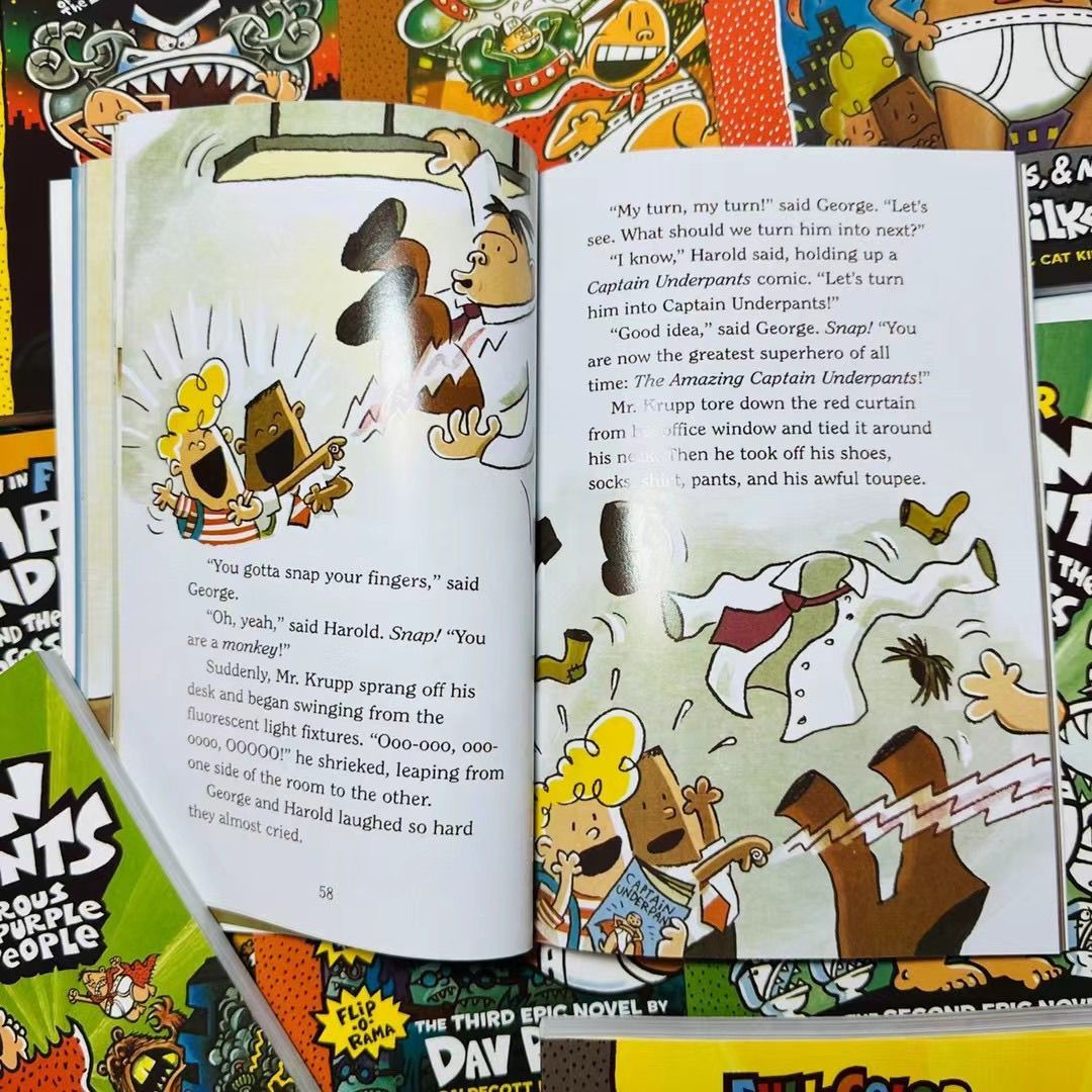 PILKEY THE GIGANTIC COLLECTION OF CAPTAIN UNDERPANTS ギフト