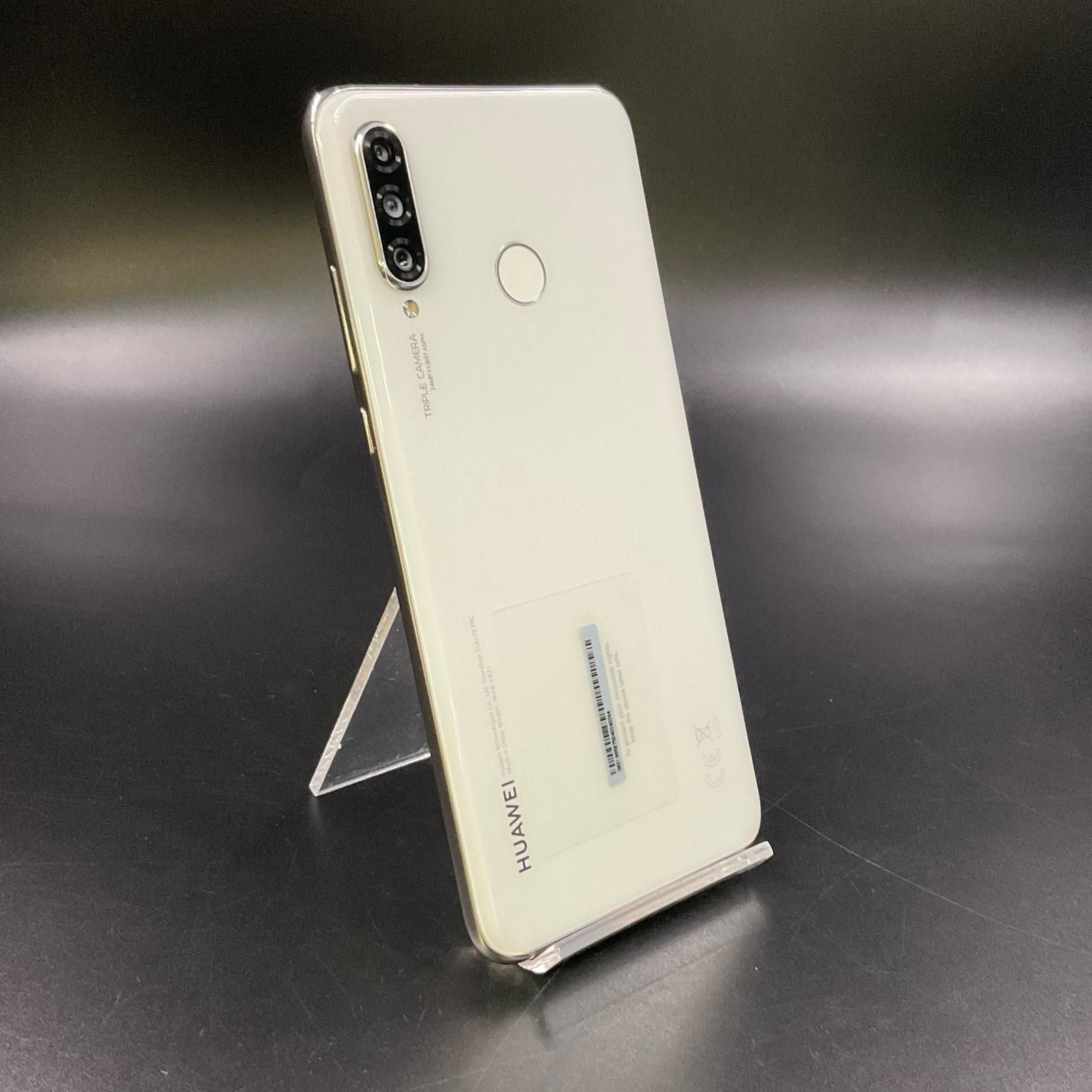 HUAWEI P30 lite ホワイト イヤフォン付き simフリー HUAWEI P30 lite ホワイト イヤフォン付き simフリー HUAWEI P30