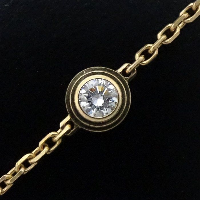 CARTIER カルティエ ダムール ブレスレット XS 1Pダイヤモンド 