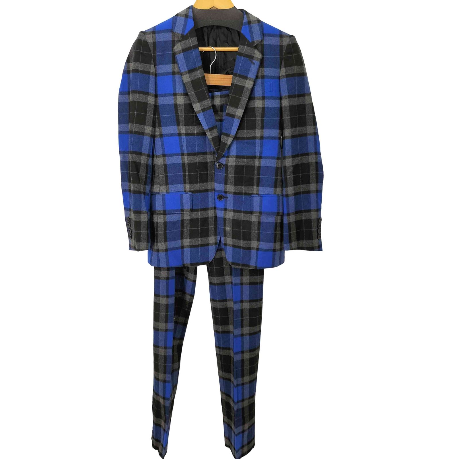 JOHN LAWRENCE SULLIVAN チェックスーツ セットアップ 34 JOHN