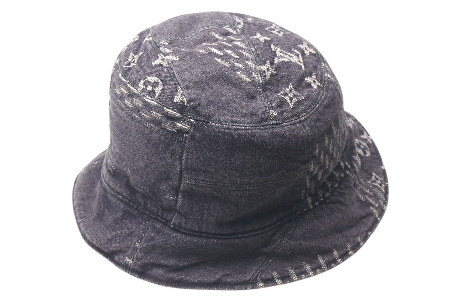 美品】ルイヴィトン×NIGO コラボ ダミエ モノグラム バケットハット 60
