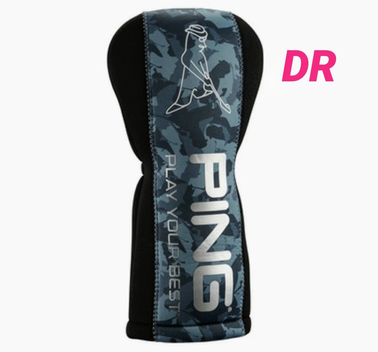 【新品】PING ピン カモヘッドカバー ドライバー用　ターコイズ