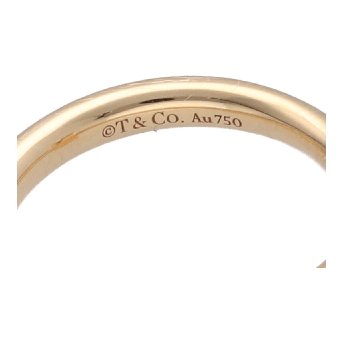 中古】 Tiffany ＆ Co. ティファニー T ワン リング 2.5mm 67797388 