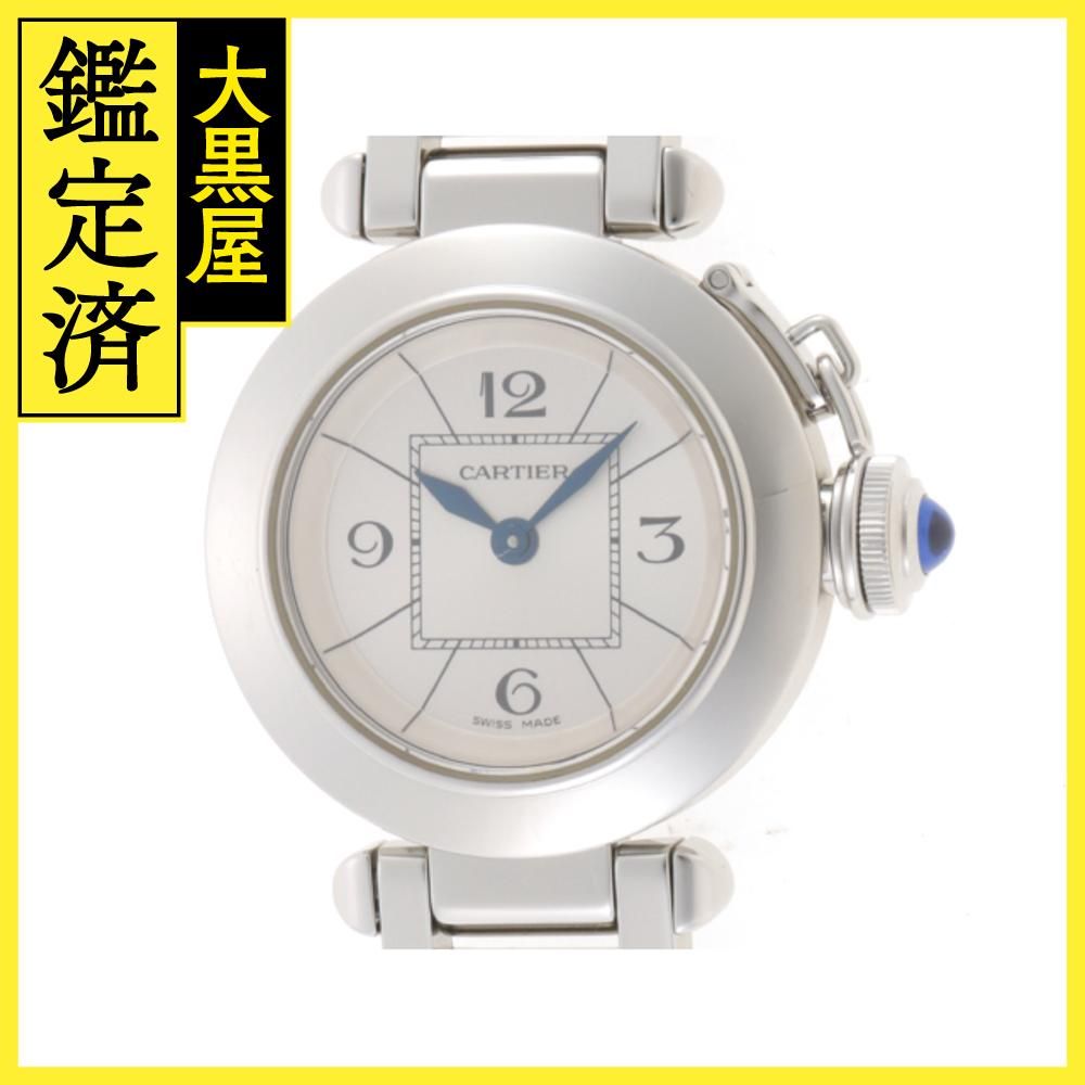 有名人芸能人】 カルティエ CARTIER ミスパシャ W3140007 27mm SS