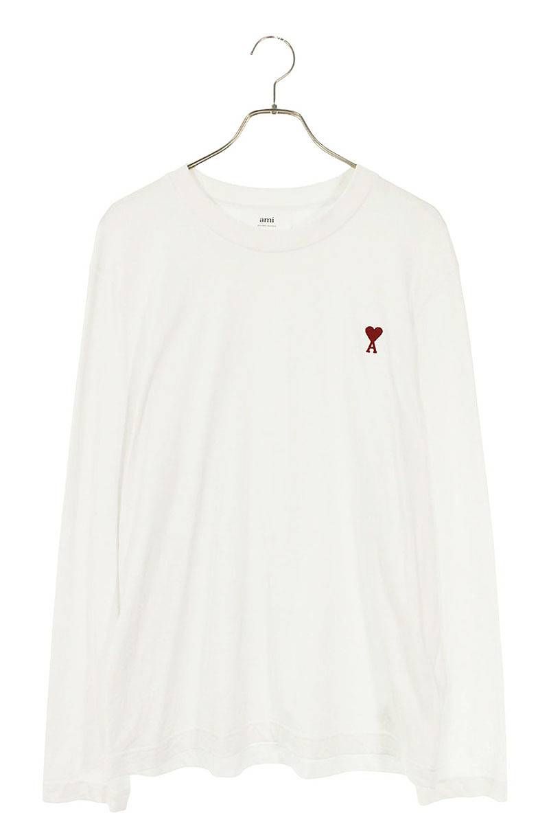 アミアレクサンドルマテュッシ UTS205.726 ハートロゴ刺繍長袖カットソー メンズ XL