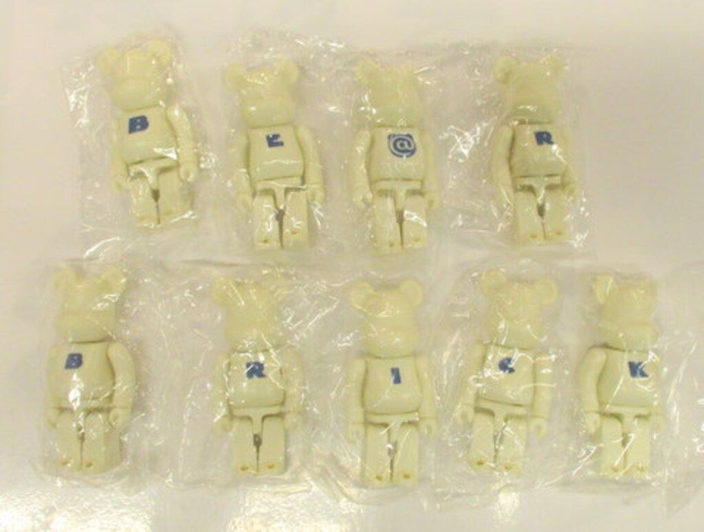 MEDICOMTOY BE RBRICK BASIC 白 全9種セット シリーズ4