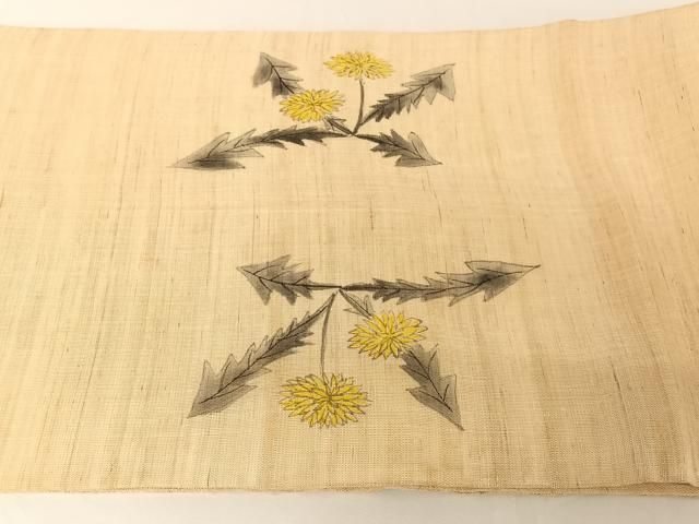 夏物 九寸開き名古屋帯