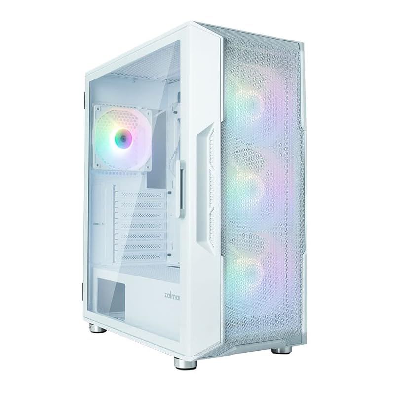 ZALMAN i3 NEO WHITE ミドルタワー型PCケース フロントメッシュパネル CS8680 0