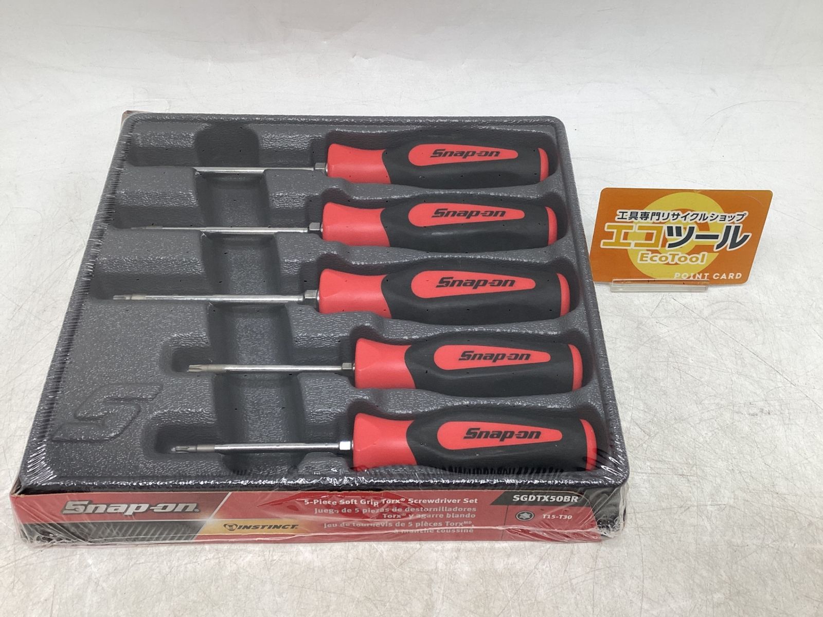 〇スナップオン Snap-on トルクスドライバー 5本セット 並行輸入 SGDTX50BR ITXTS0DK6WFU エコツール豊田インター店 M02