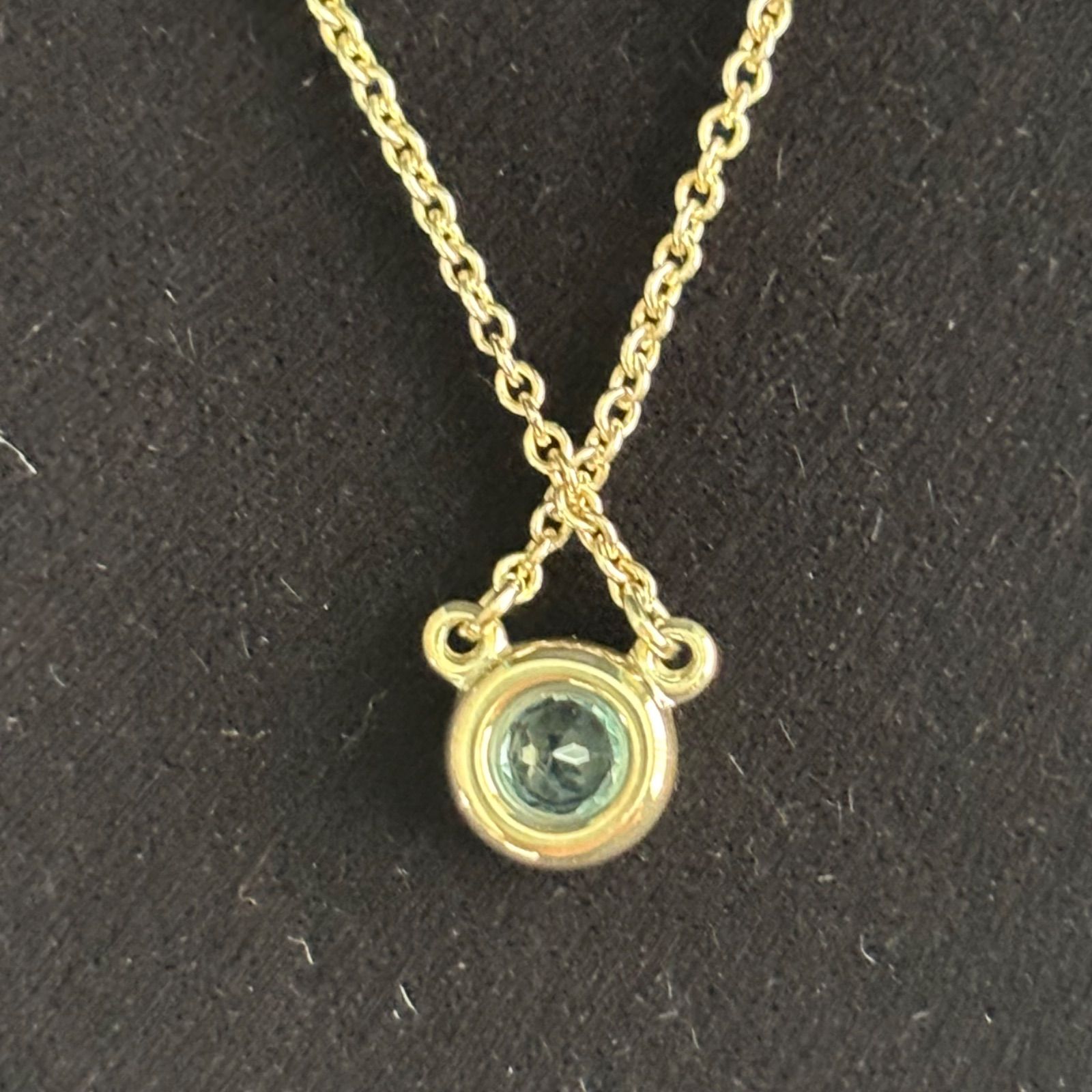 未使用】ティファニー☆ TIFFANY バイザヤード アクアマリン