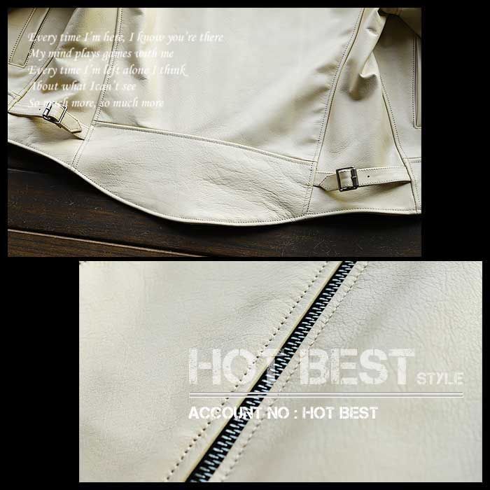 □新作 レア色 GABRIEL 牛革 革ジャン メンズ 最上級カウハイド 