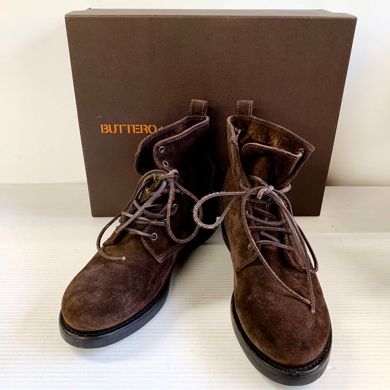 メンズ】 BUTTERO ブッテロ B4421USGB/スエードレザーレース メンズ】 BUTTERO ブッテロ B4421USGB/スエードレザーレース