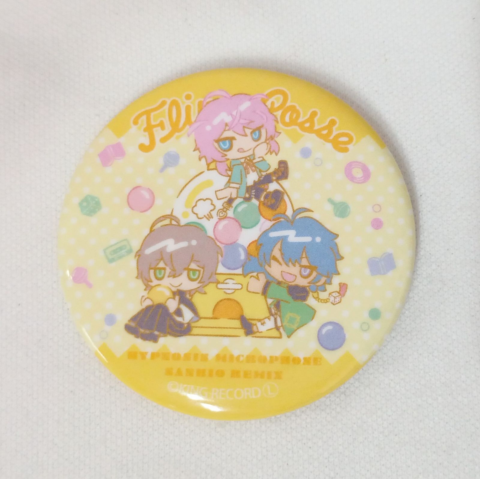 6】 ヒプノシスマイク Fling posse サンリオ スイパラ 缶バッジ - メルカリ